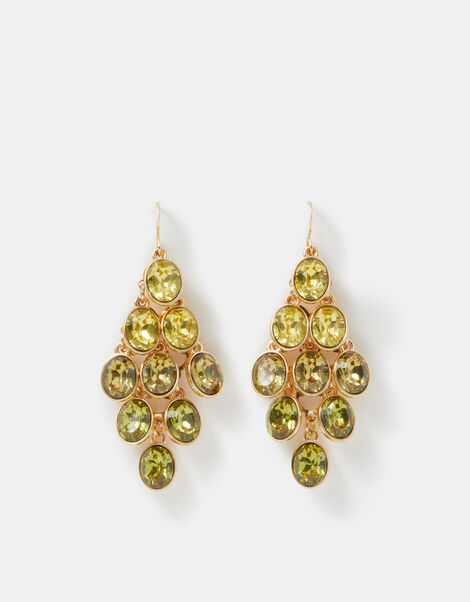 Ombr&eacute; Chandelier Drop Earrings  , , large