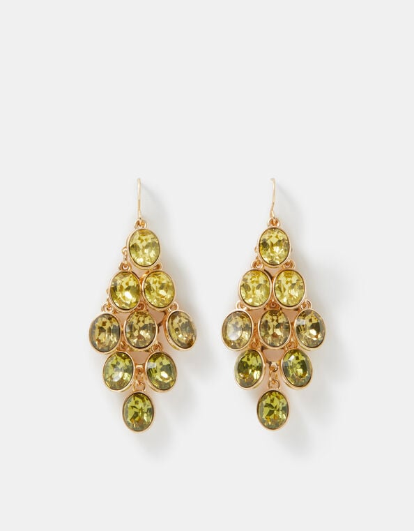Ombr&eacute; Chandelier Drop Earrings  , , large