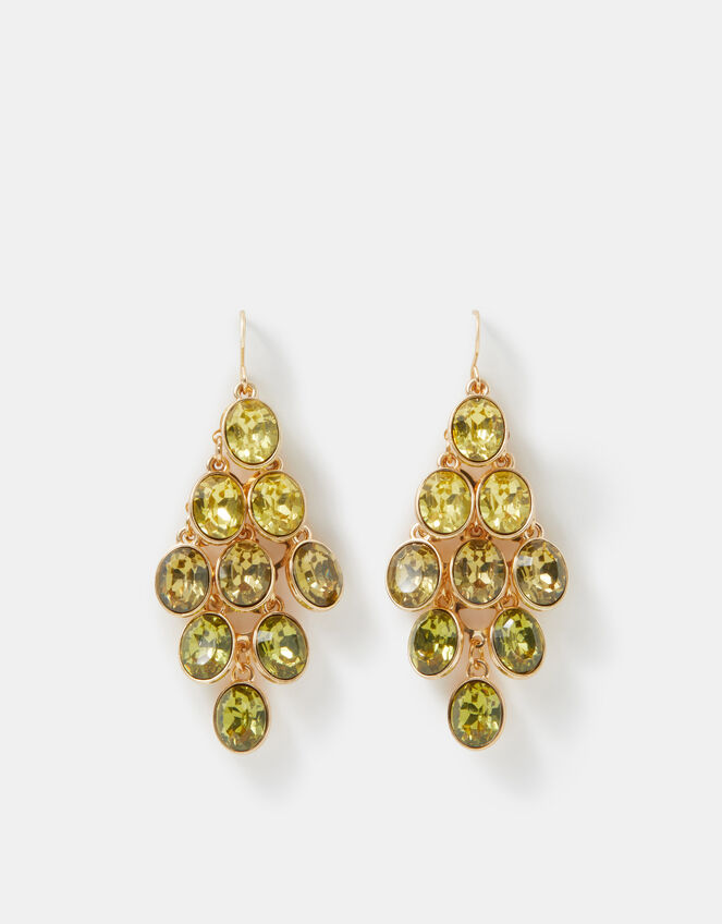 Ombr&eacute; Chandelier Drop Earrings  , , large