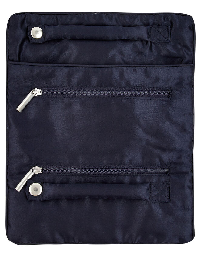 Astrid Embellished Starry Jewellery Roll, , large
