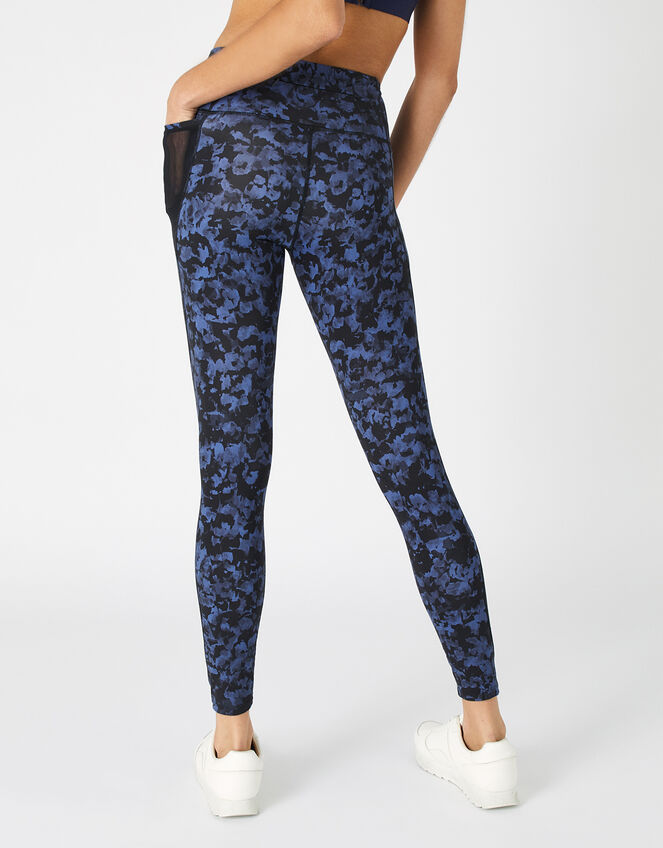 Full-Length Printed Gym Legging, Multi (BRIGHTS-MULTI), large