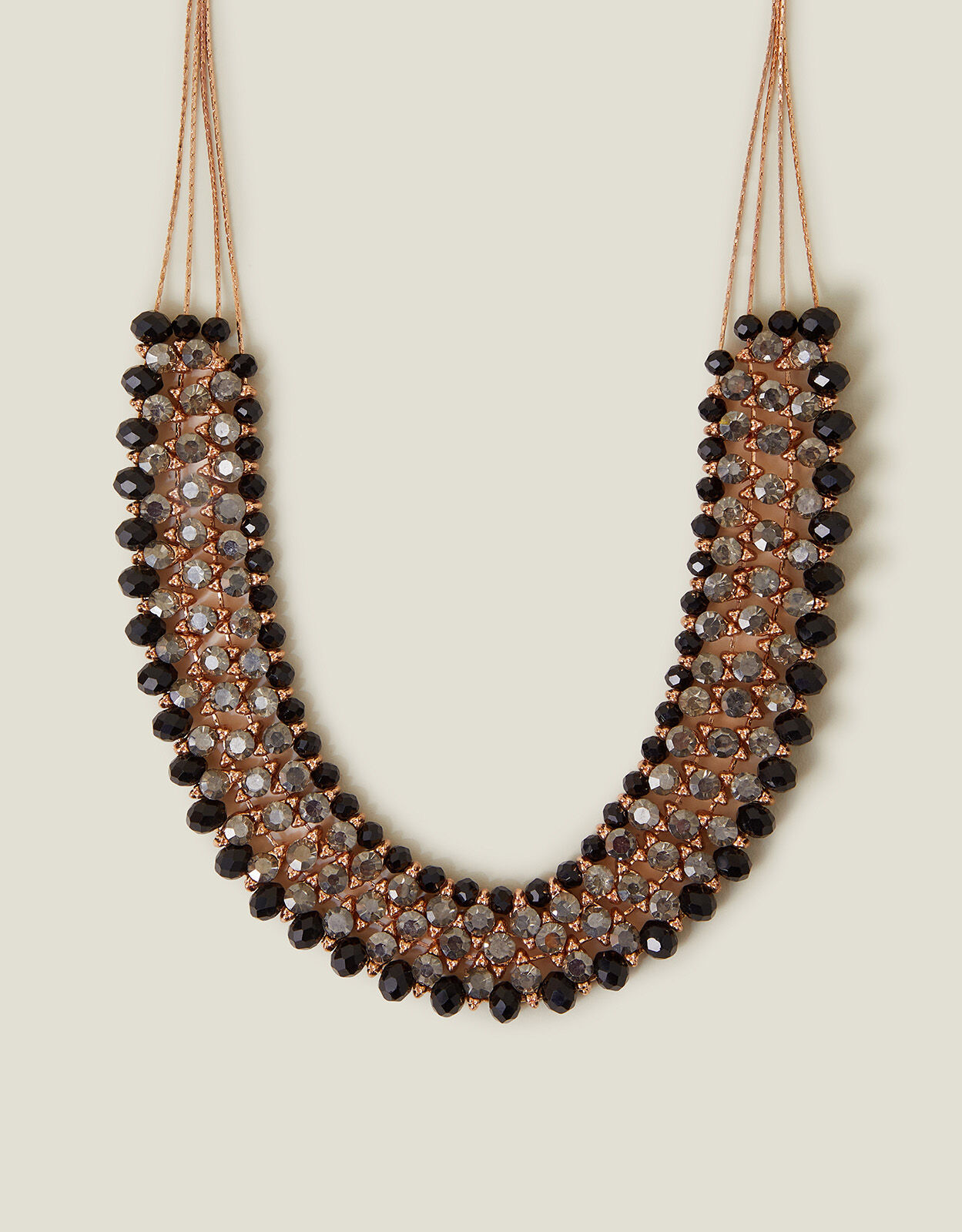 Accessorize statement necklace top