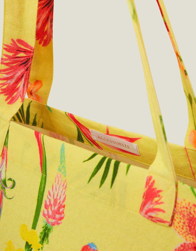 Floral Printed Shopper, , large