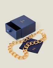 14ct Gold-Plated Chunky Chain Necklace, , large