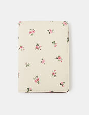 Floral Print Passport Holder, , large