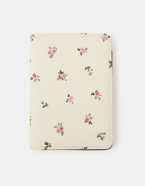 Floral Print Passport Holder, , large