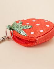 Girls Strawberry Purse, , large