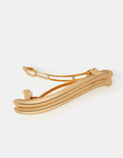 Wavy Barrette Hair Clip, , large