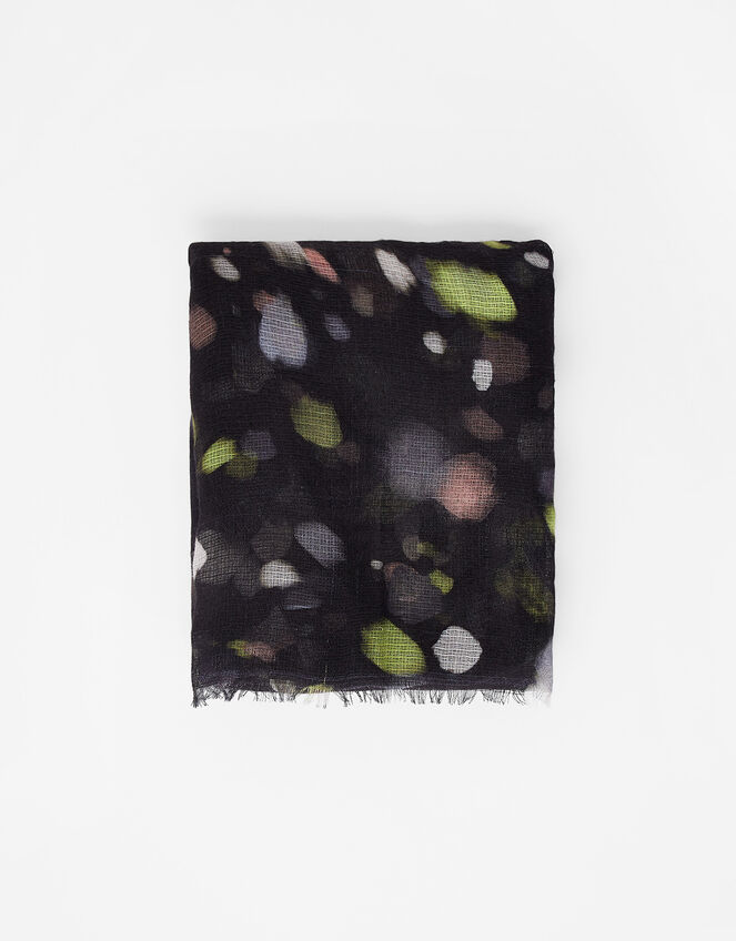 Solar Brushstroke Print Scarf, , large