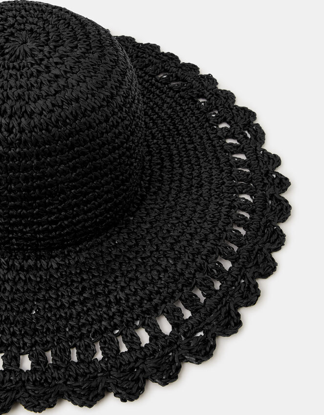 Crochet Floppy Hat, , large