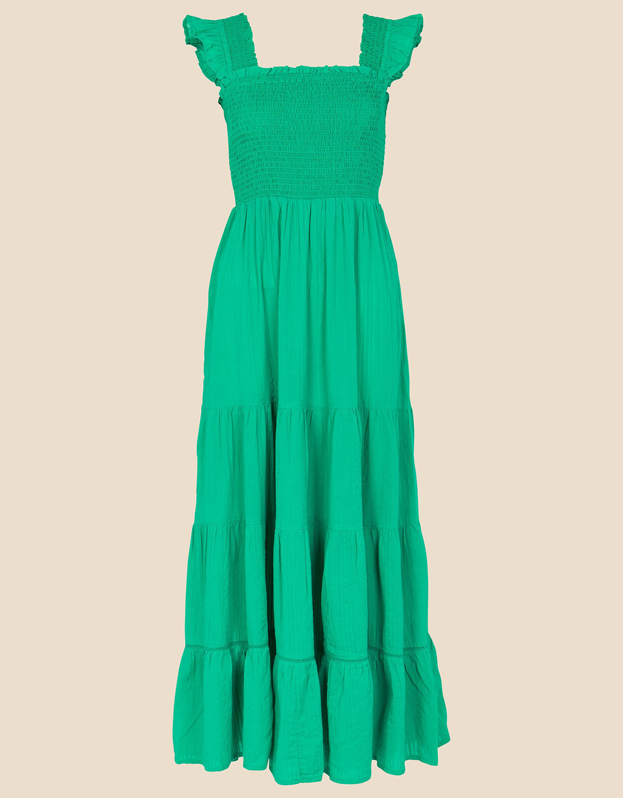 How to accessorize new arrivals green dress