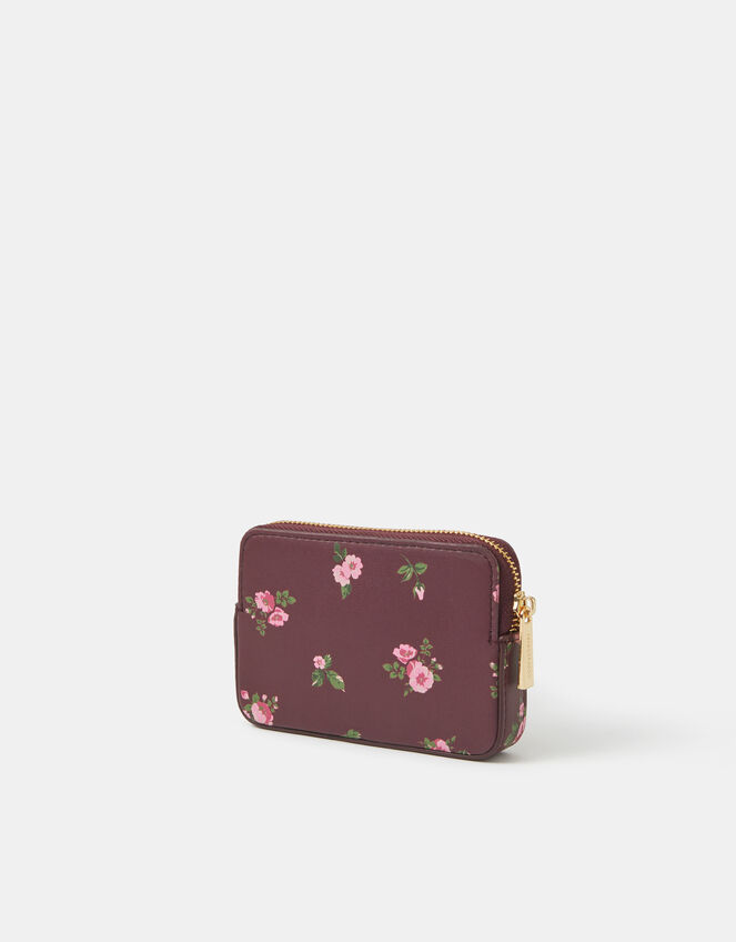 Floral Print Coin Purse, , large