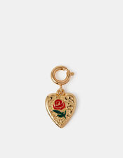 Rose Heart Jewellery Charm, , large