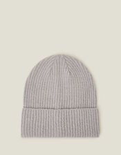 Soho Knit Beanie Hat, Grey (LIGHT GREY), large