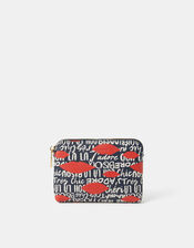 Bisou Print Coin Purse, , large