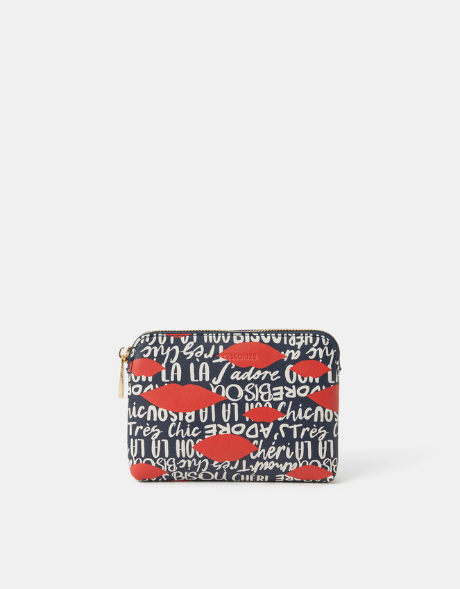 Bisou Print Coin Purse, , large