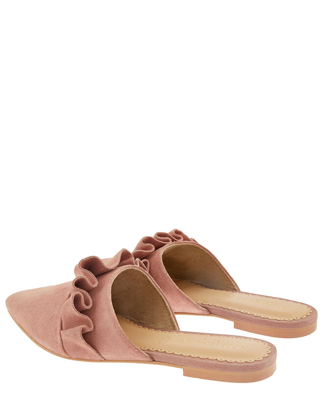 Kiera Suede Mules, Pink (PALE PINK), large