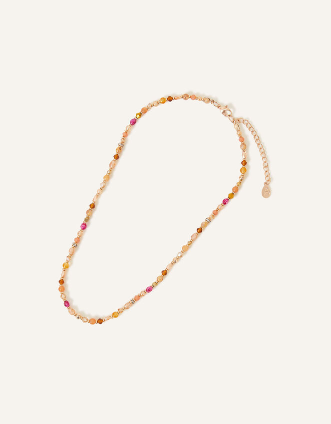Short Beaded Necklace, , large