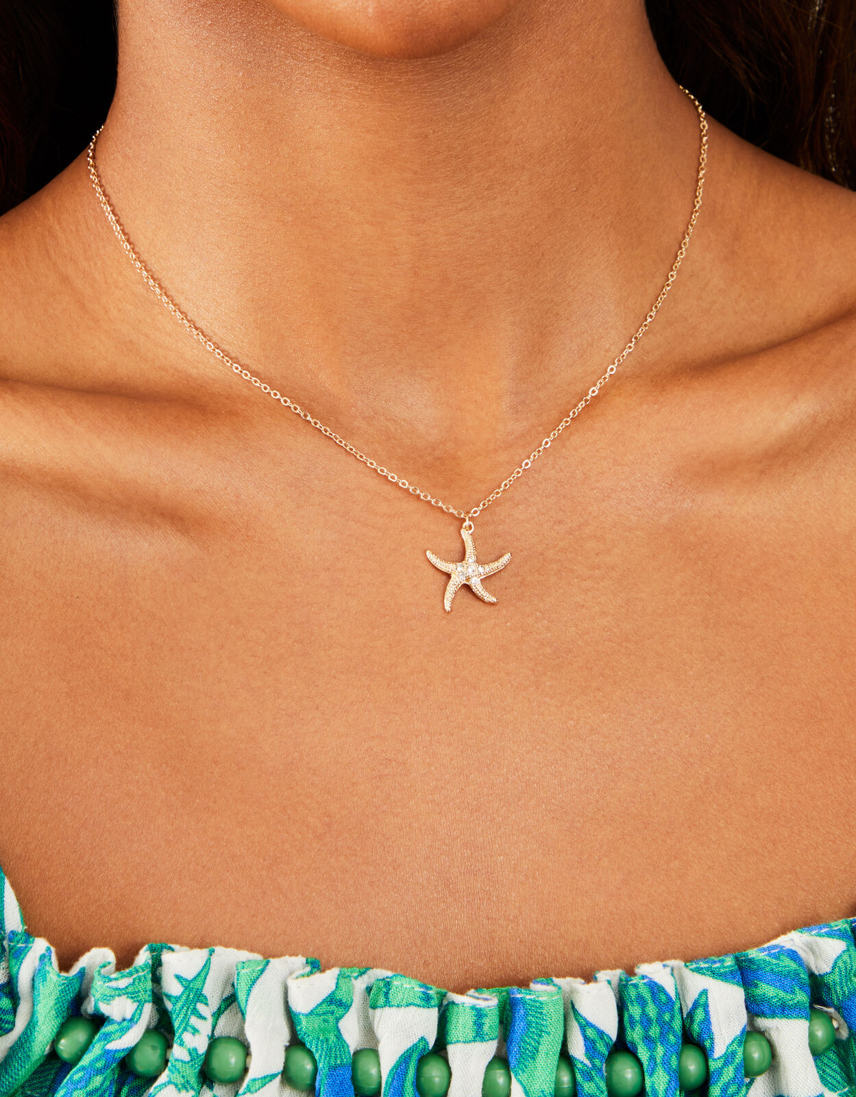 Starfish pendant necklace hotsell