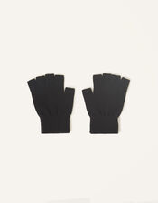 Plain Fingerless Gloves Multipack, , large