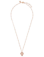 Healing Stones Rose Quartz Pendant Necklace, , large