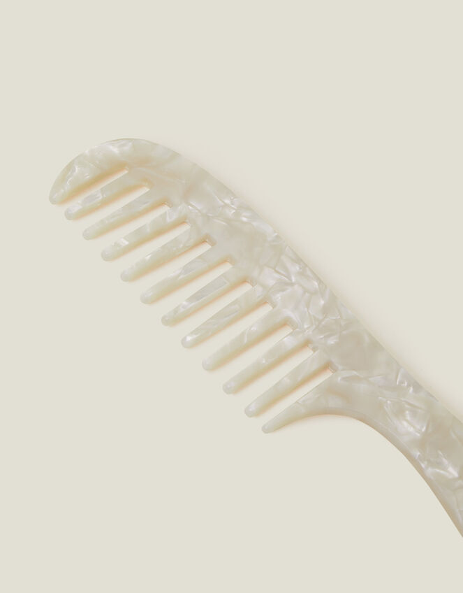 Pearlescent Resin Comb, , large