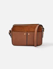 Charlotte Cross-Body Bag, Tan (TAN), large