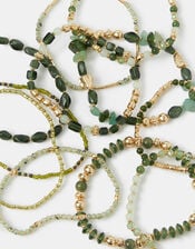 11-Pack Bead Stretch Bracelets, , large