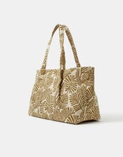 Palm Print Weekend Bag, , large