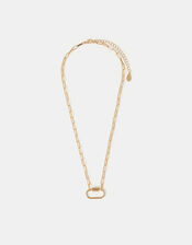 Carabiner Pendant Necklace, , large