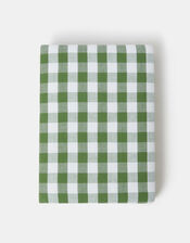 Cherry Embroidered Gingham Notebook, , large