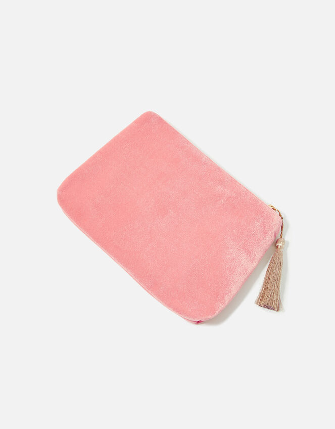 Initial Pouch Bag, Pink (PINK), large