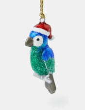 Parrot Enamel Christmas Tree Decoration, , large