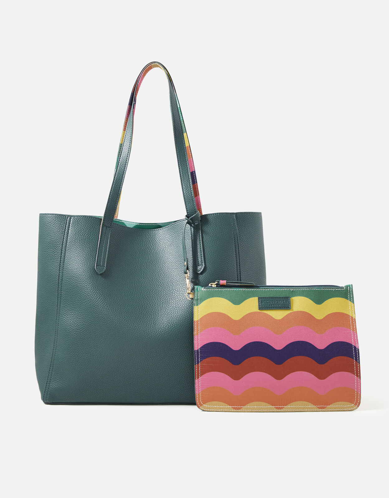 Accessorize rainbow bag on sale