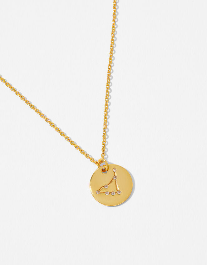 Gold Vermeil Constellation Necklace - Capricorn, , large