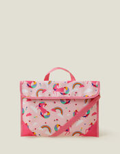 Girls Unicorn Book Bag, , large