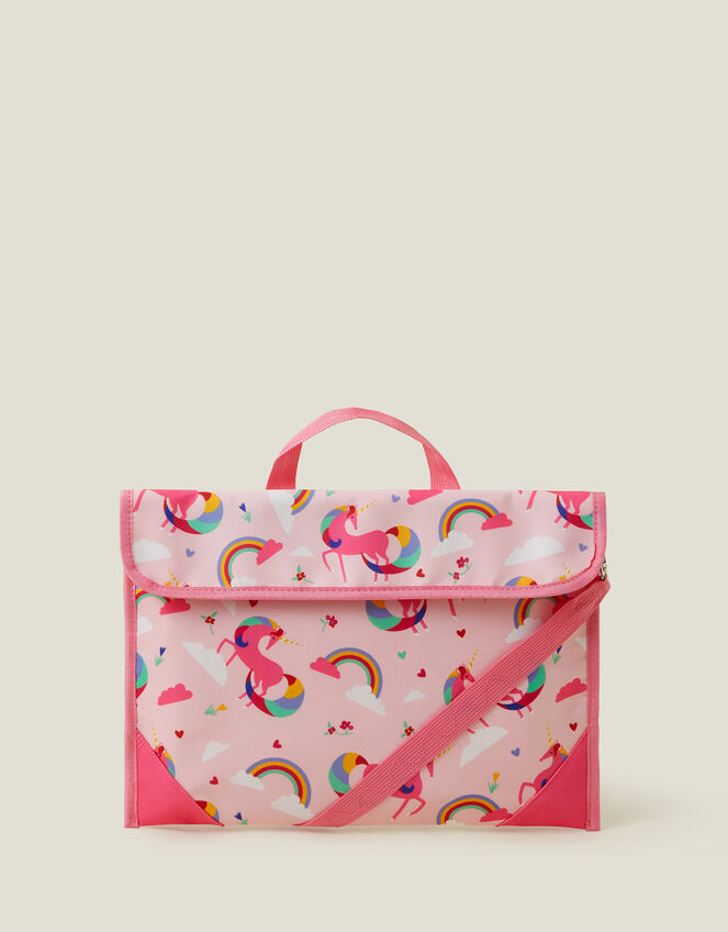 Girls Unicorn Book Bag, , large