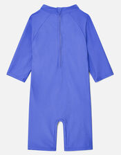 Seahorse Sunsafe Swimsuit with Recycled Polyester, Purple (PURPLE), large