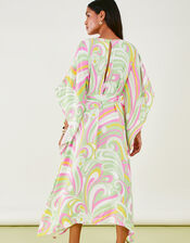 Swirl Belted Kimono, Multi (BRIGHTS-MULTI), large