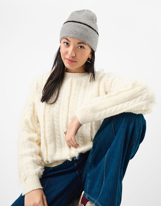 Stitch Beanie Hat, , large