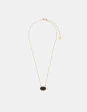 14ct Gold-Plated Stone Pendant Necklace, , large