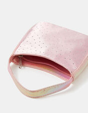 Girls Diamanté Shoulder Bag , , large