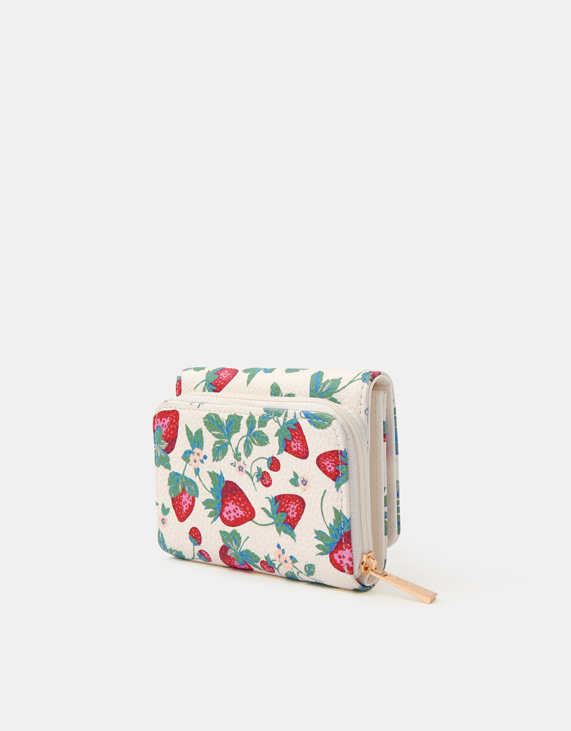 Strawberry Print Tri-Fold Purse | Purses, Wallets & Cardholders ...