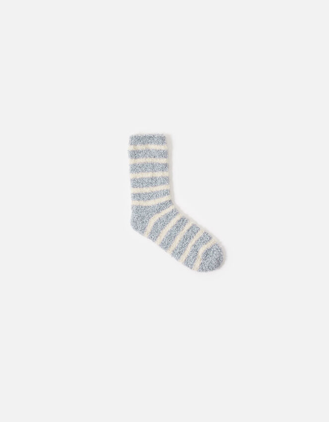 Striped Super-Soft Fluffy Socks, , large