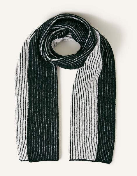 Paris Knit Scarf, Black (BLACK), large