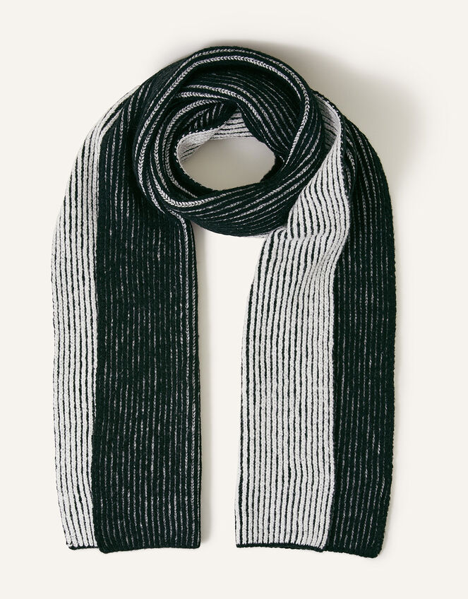 Paris Knit Scarf, Black (BLACK), large