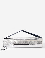 Yoga Mat and Carry Bag, Silver (SILVER), large