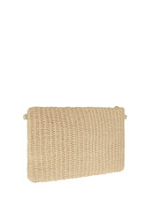 Raffia Stripe Strap Bag, , large