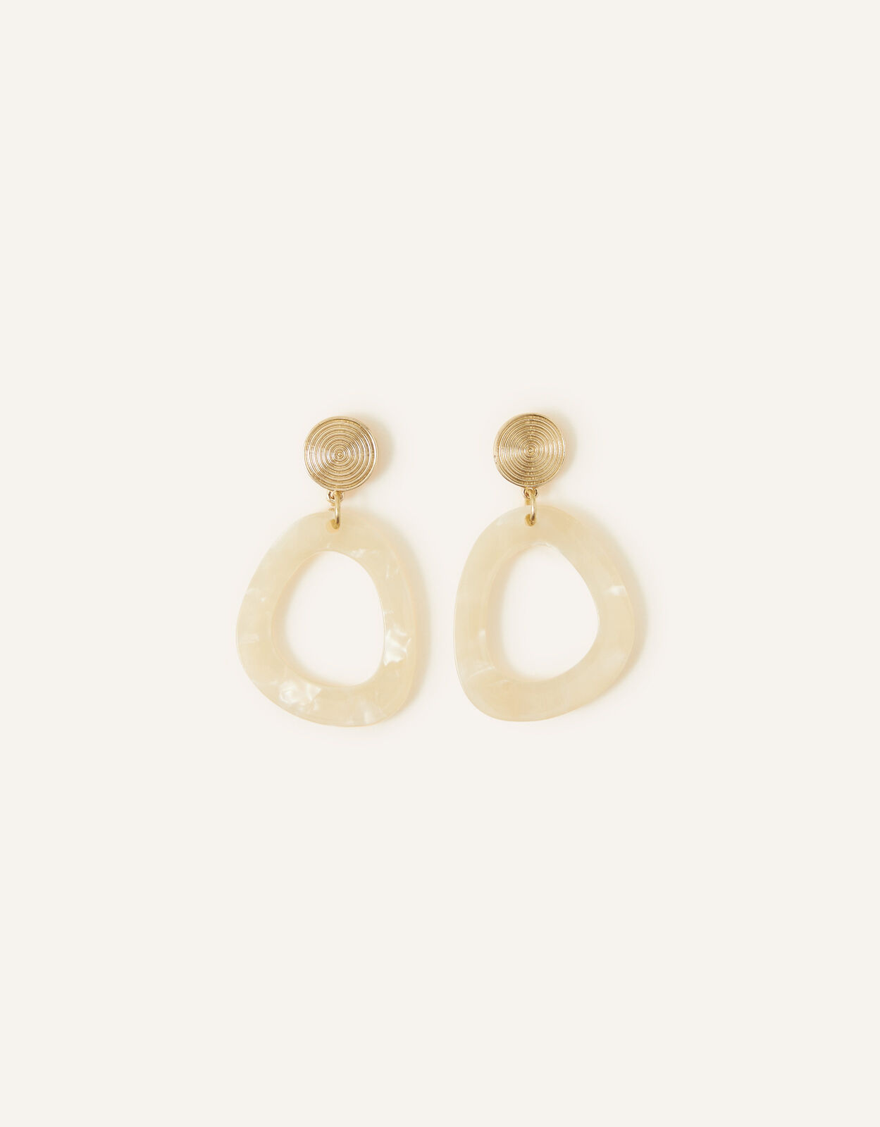Marble sales resin earrings