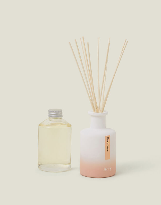 Aery Happy Space Rose Geranium & Amber Reed Diffuser, , large